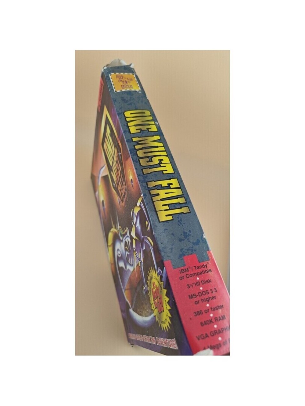 One Must Fall 2097 PC Big Box IBM 3.5 Moon Doggie CIB Good Condition - Picture 2 of 7